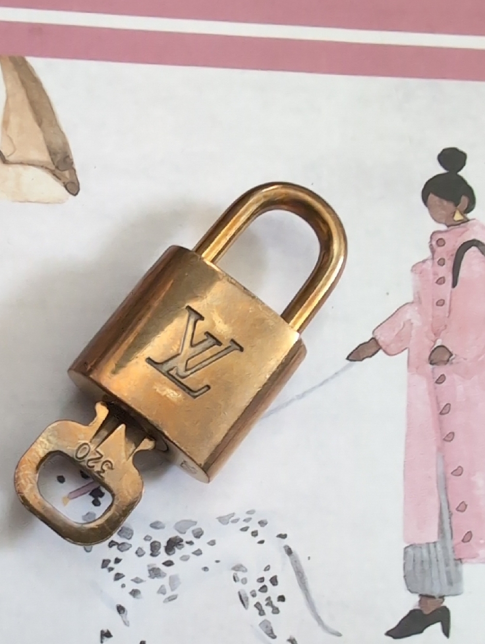 Louis Vuitton Lock And Key #320